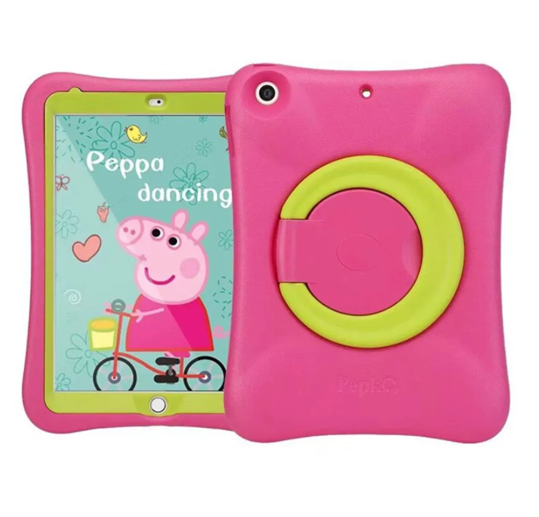 Pepkoo для iPad mini 3 2 1 чехол EVA толстый мягкий funda детский противоударный чехол для планшета 360 Вращающаяся подставка для iPad mini 1 2 3 Чехол