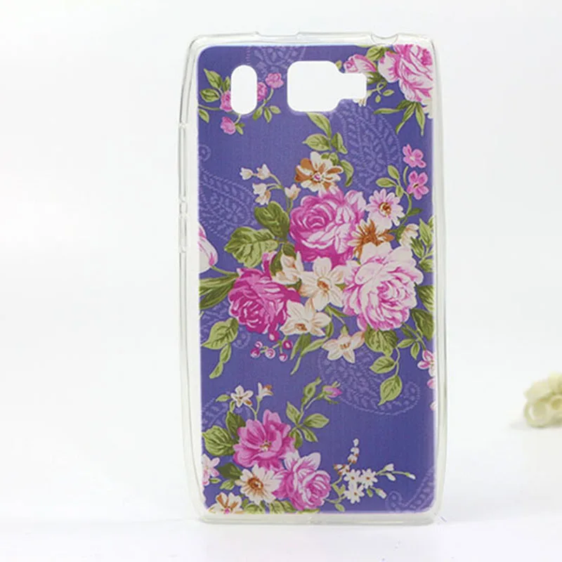 Роскошный чехол с изображением тигра волка цветочный дизайн мягкий из Tpu