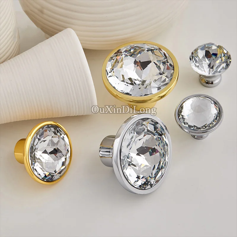 Потрясающие Роскошные инкрустированные кристаллы в европейском стиле 2 шт.