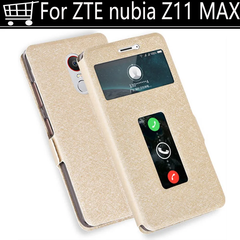 Чехол с открытым окном для ZTE Nubia Z11 MAX Z11MAX NX523J чехол откидной крышкой NubiaZ11MAX Z 11