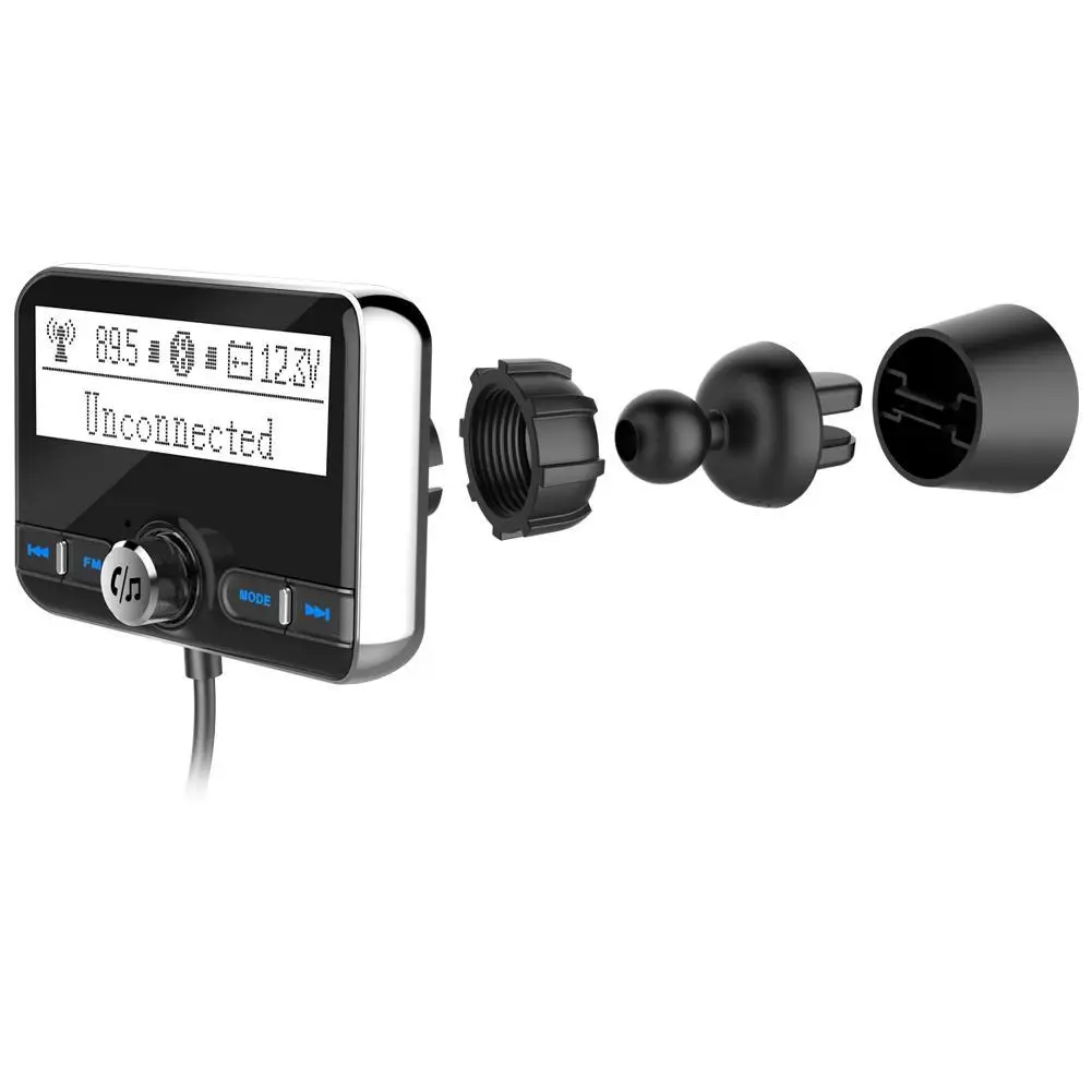 Автомобильный FM аудио передатчик MP3 плеер беспроводной цифровой радио