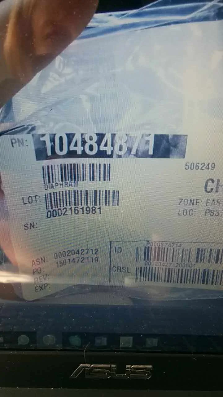 

Diaphram for Bayer Immulite 1000 above new original