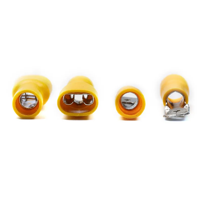 100 шт. Φ женский и мужской разъем изолированные электрические обжимные