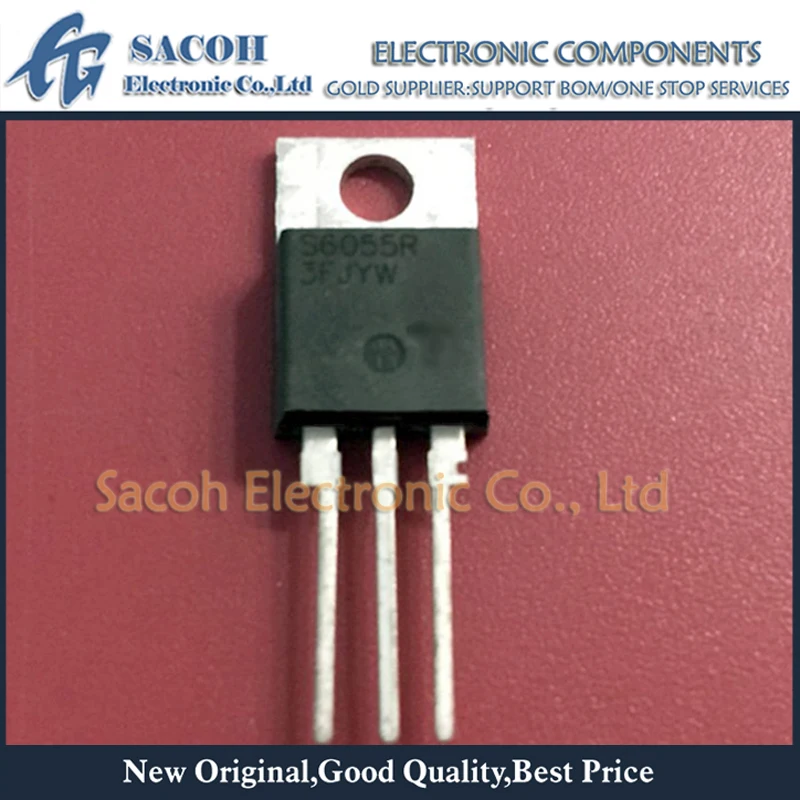 

New Original 10PCS/Lot S6055R S6055 or S4055R or S2055R TO-220 55A 600V Power SCRs