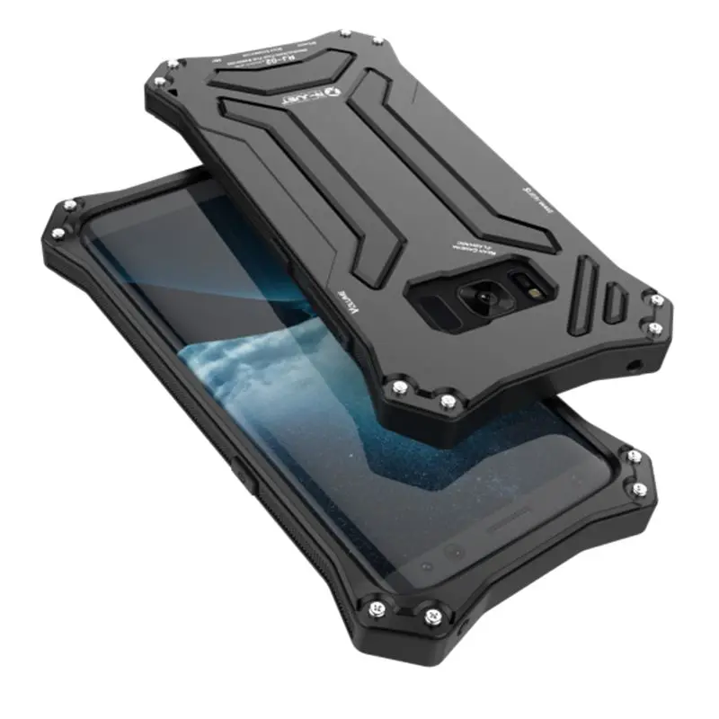 Брендовый R-JUST роскошный водонепроницаемый противоударный металлический