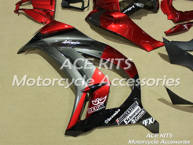 Новый ABS мотоцикл обтекатель для kawasaki Ninja ZX 10R 2011 2012 2013 2014 2015 впрыска кузова любой