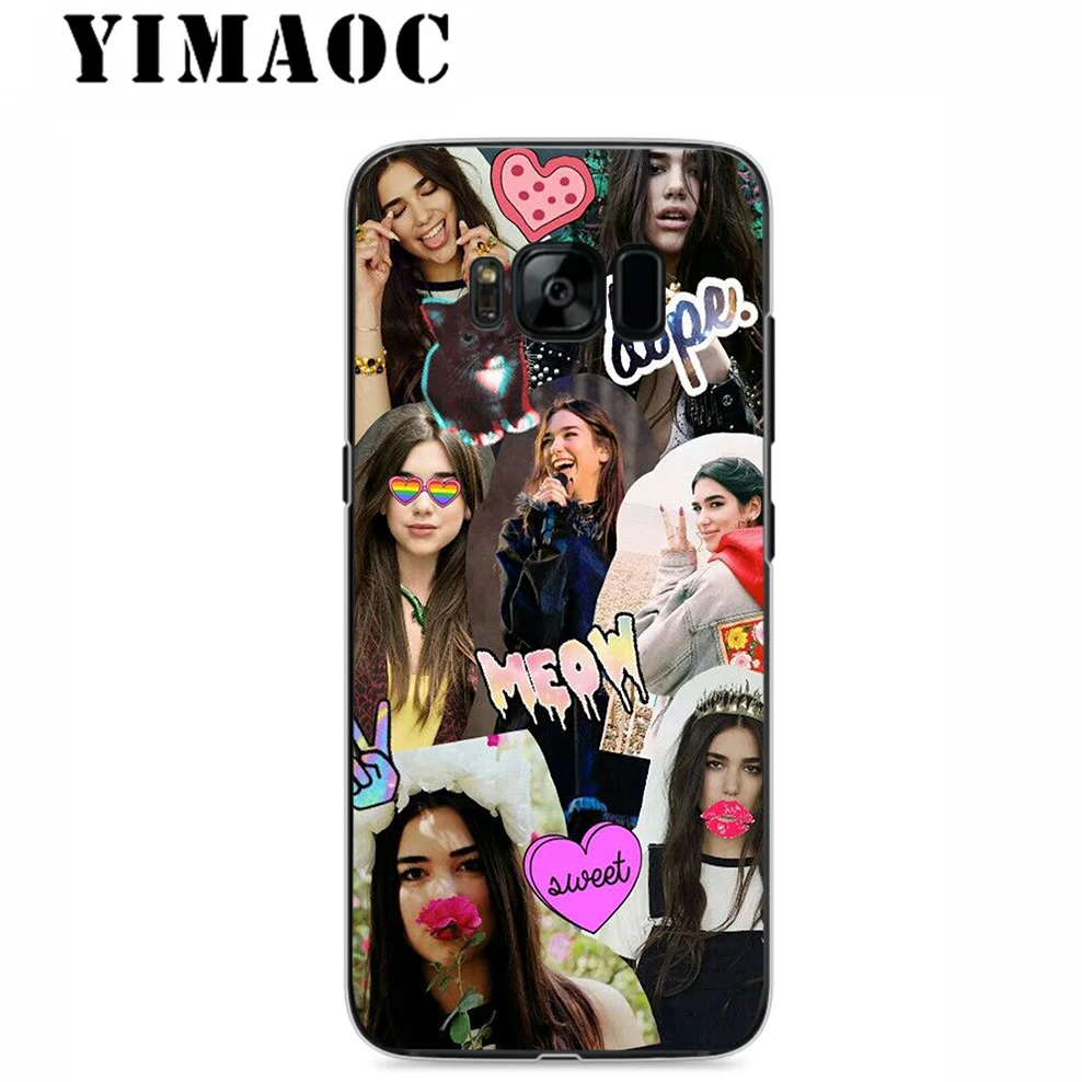 Yimaoc Дуа липа dualipa Мягкий силиконовый чехол для телефона samsung Galaxy S10 S10E S9 S8 плюс S7 S6