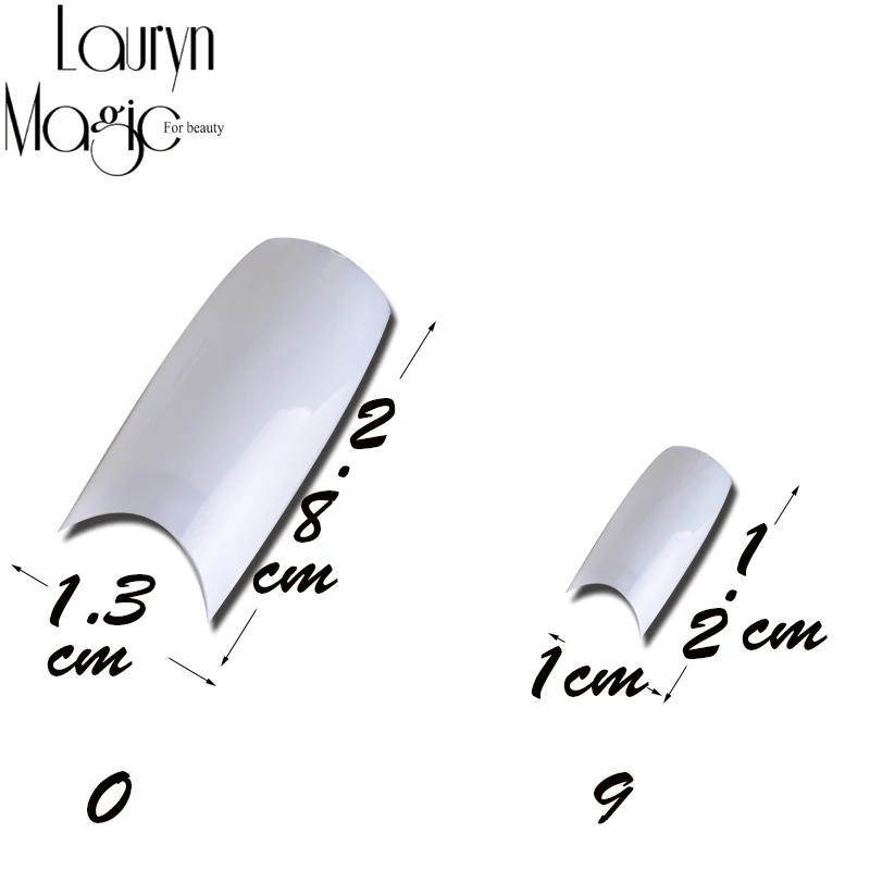 

500pcs/box natural French Nail Tips
