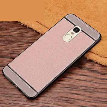 Розовый Чехол для Redmi Note 4 для Xiaomi Redmi Note 4 X мягкий черный силиконовый чехол для Redmi Note 4X5,5 дюймов чехол s для Xiaomi Redmi Note 4 X - Цвет: Розовый