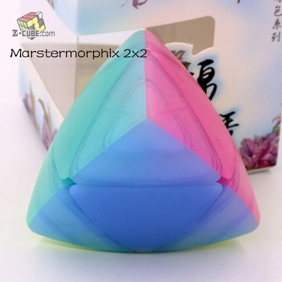 Magic cube Puzzle QiYi 2x2 3x3 4x4 5x5 странной формы Пирамида перекос Marstermorphix SQ1 квадратный-1 брелок прозрачные cube