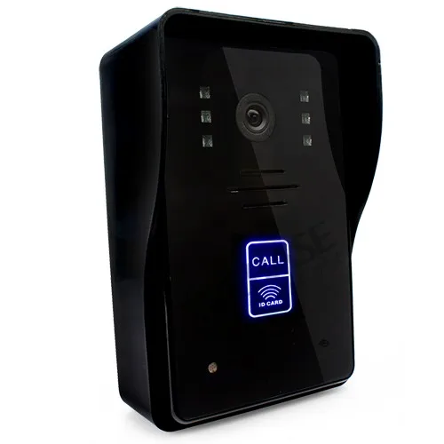 Дверной звонок HOMSECUR видеодомофон с ИК камерой и 2 мониторами|phone doorbell|video door phonevideo