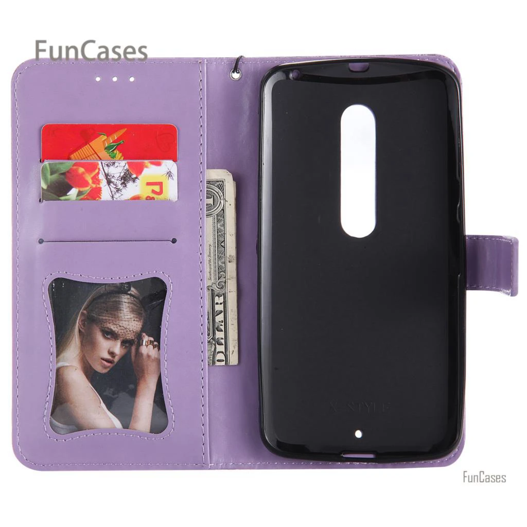 Vine Emboss чехол на магнитном замке Capinha Moto X style PU кожаная сумка Etui блестящий для