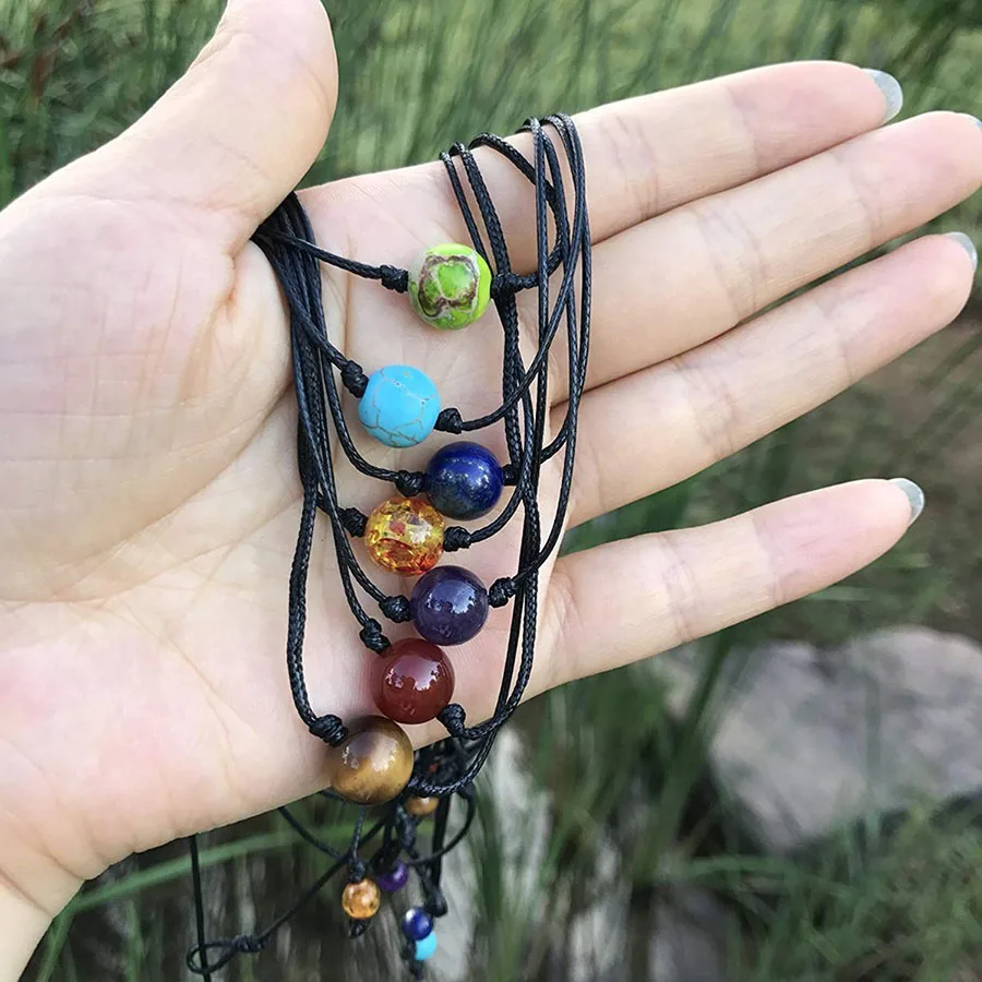 2018 модные ювелирные изделия новый дизайн Стразы Кристальные бусины Йога Рейки