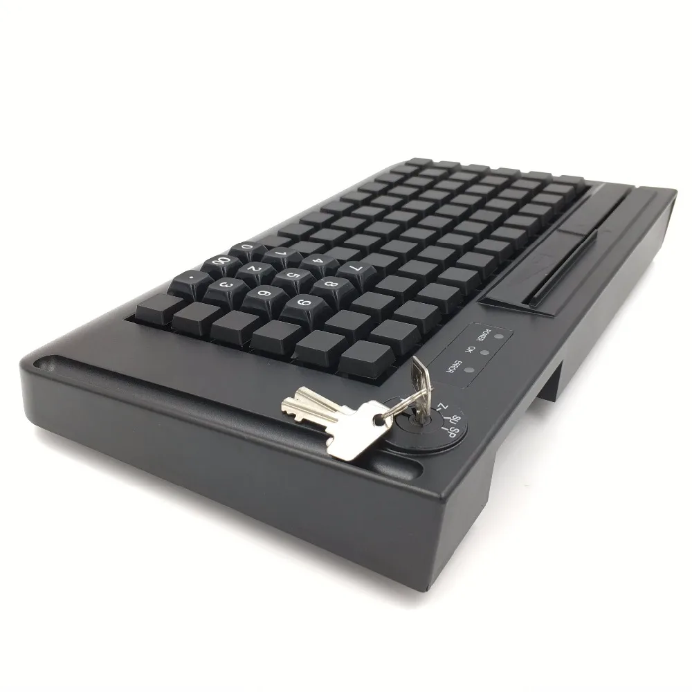 KB78 POS USB программируемая клавиатура с MSR опционально 50/60/76/78 клавиш| |