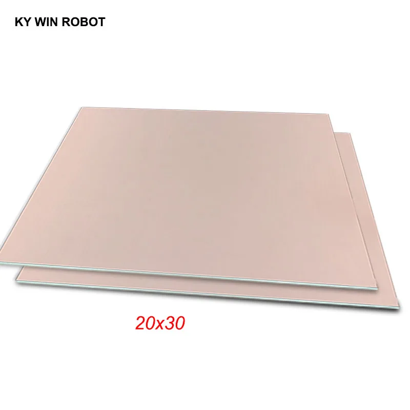 

1 pcs FR4 PCB 20*30cm Single Side Copper Clad plate DIY PCB Kit Laminate Circuit Board 20x30cm 200x300x1.5mm