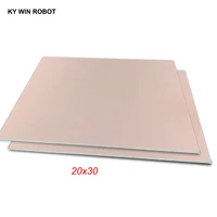 1 pcs fr4 pcb 2030cm single side copper clad plate diy pcb kit laminate circuit board 20x30cm 200x300x1 5mm