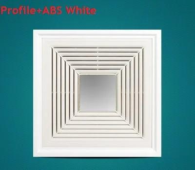 2 Алюминиевый пластик ABS 30*30 см квадратная необычная настенная потолочное вентиляционное отверстие вентиляционная решетка вентиляционная крышка - Цвет: 2