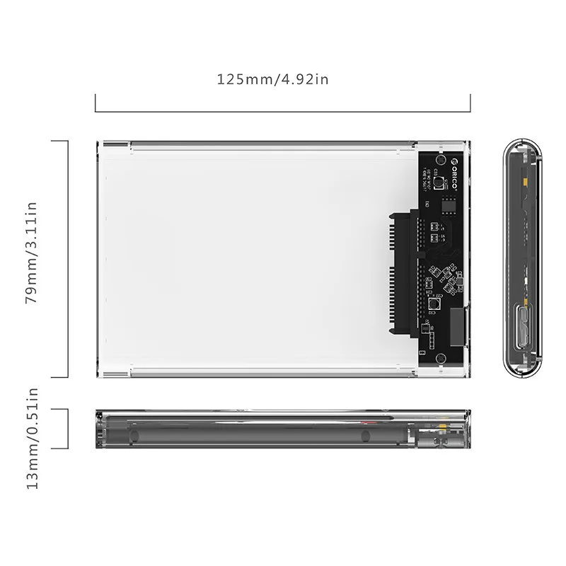 Портативный жёсткий диск ORICO 2139U3 2 5 дюйма sata|hard disk box|hard drive boxdisk box |