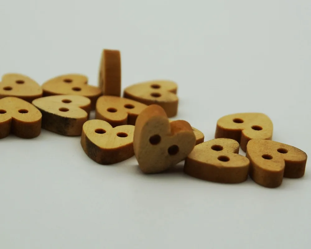 Новое поступление 2017 50 шт. милые аксессуары в виде сердца декоративные пуговицы