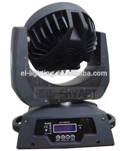 1 блок Бар Диско 36x10 Вт RGBW 4в1 zoom wash led сценический светильник с подвижной головкой |
