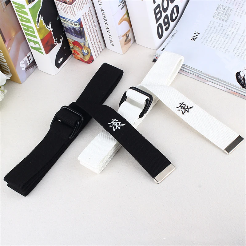 Поясной ремень с китайским словарным дизайном для мужчин и женщин модные
