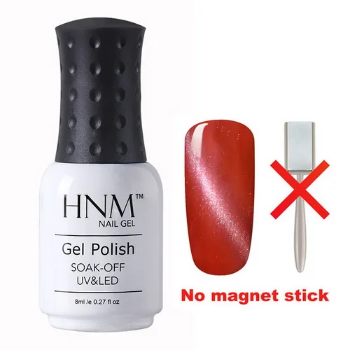 HNM 8 мл Лак для ногтей "Кошачьи Глаза" Nagellak Soak Off UV Nail Art Полуперманентная краска для тиснения гель лак Гибридный лак Lucky лак чернила - Цвет: 6570