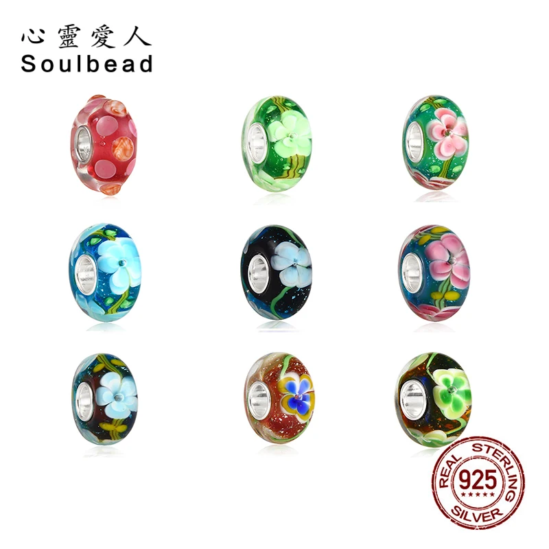 Soulbead новинка Европейский стиль высококачественные стеклянные бусины в горошек