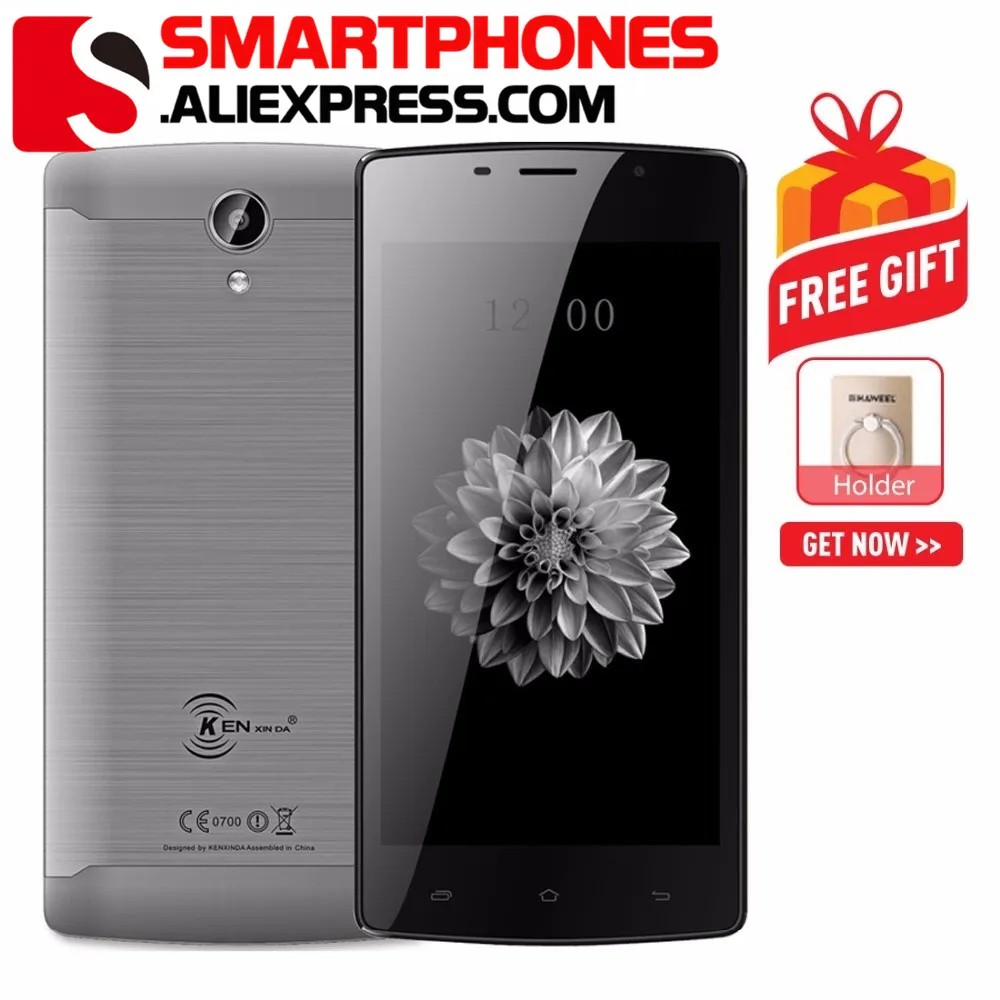 KenXinDa X7 смартфон с 5 дюймовым дисплеем четырёхъядерным процессором SC9832 ОЗУ 1 ГБ ПЗУ