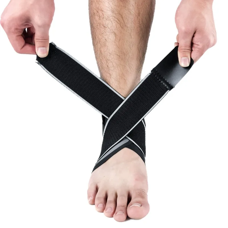 

Sports Ankle Brace Professional Ankle Support Strap Bandage Basketball Football Adjustable Ankle Guard Protectot Sport Safety