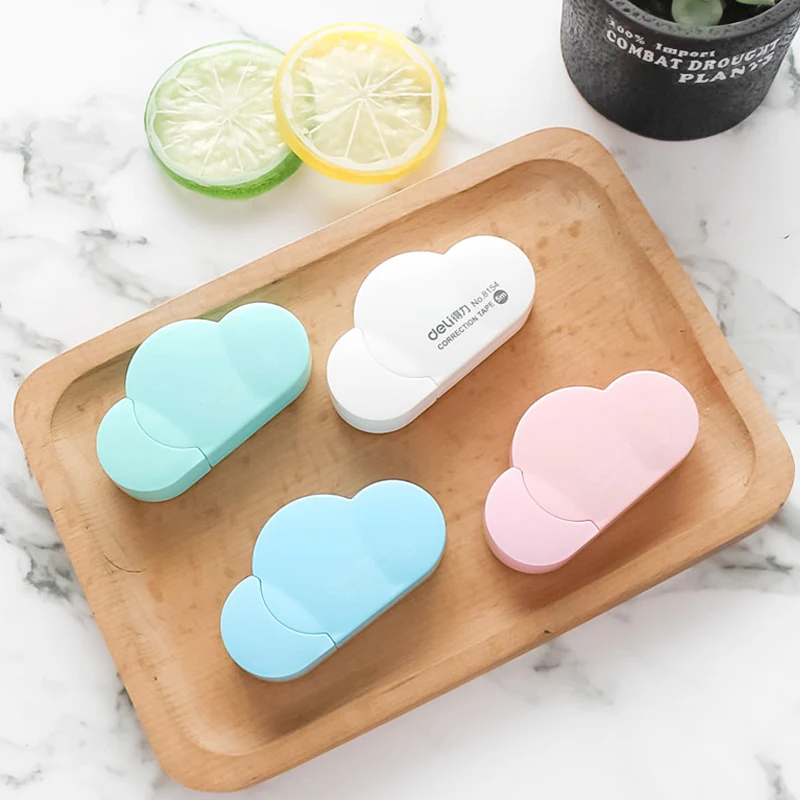 

5m Simple originality Color Mini Clouds Shaped Correction Tape adhesive glue students stationery Kawaii