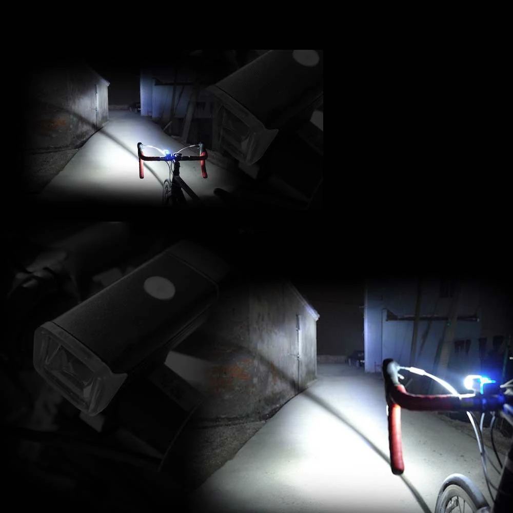 USB Перезаряжаемый велосипедный передний светильник высокая мощность