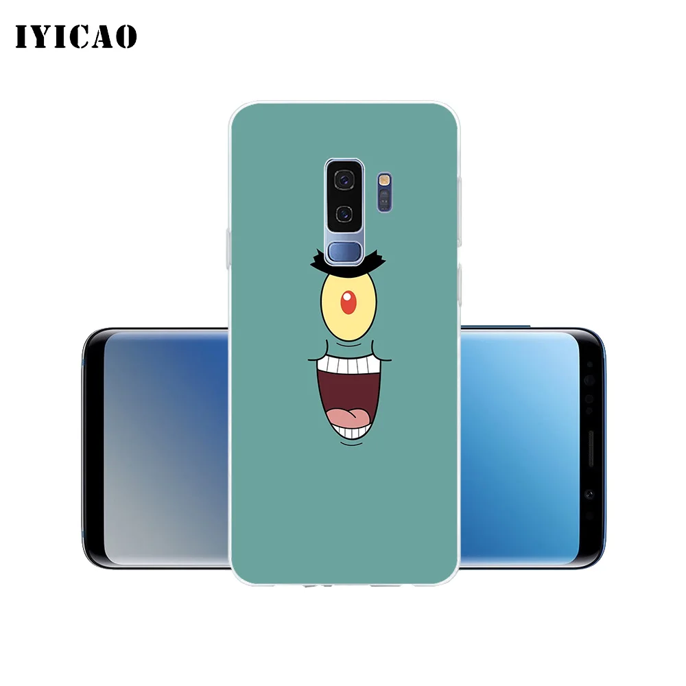 IYICAO милый 3D Мягкий силиконовый чехол для телефона Samsung Galaxy S10e S10 S9 S8 Plus S7 Edge TPU |