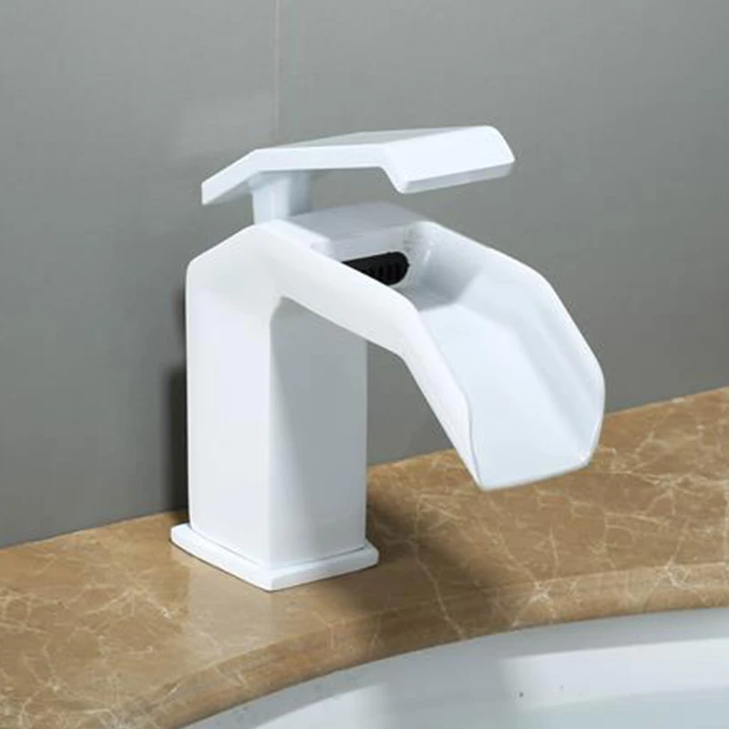 Azeta Черный кран водопроводный для ванной комнаты с одной ручкой смесители