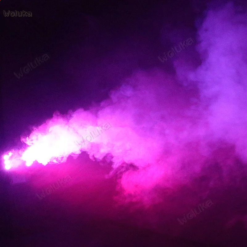 Сценическая дымовая машина дневная панель 1500 Вт цветная мини-дымовая для свадьбы