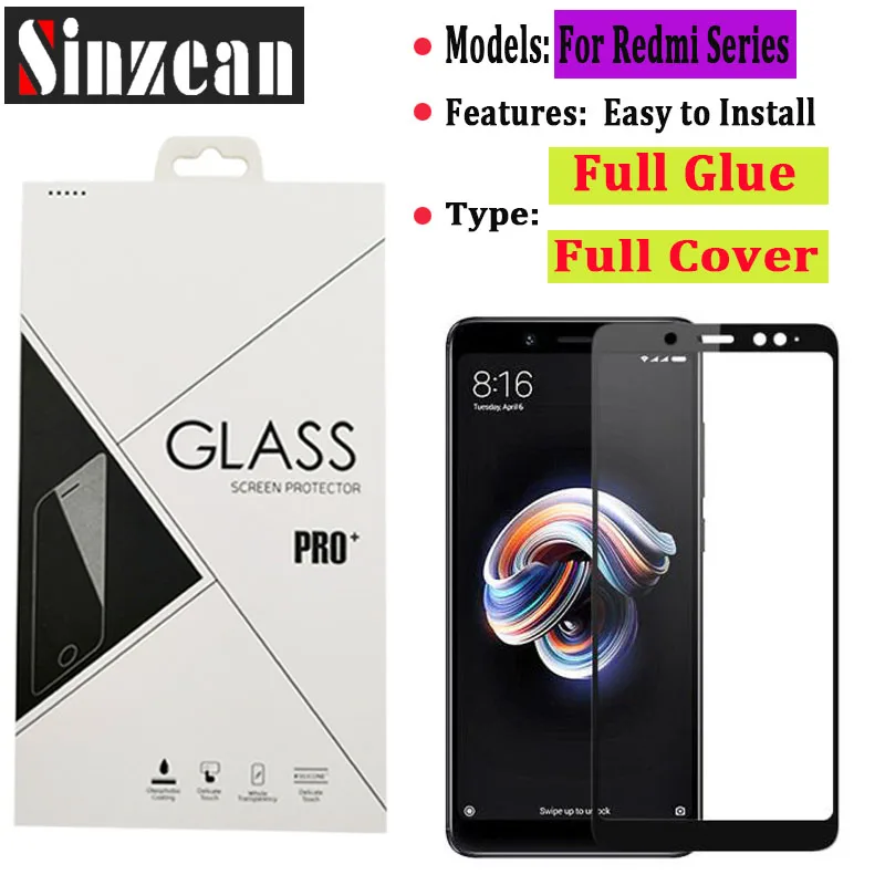 100 шт. для Xiaomi Redmi Note 10 Pro/Note 10s/Note 9s/Note 9 8 Pro/Redmi 9AT/9T/8A 2.5D полное покрытие клеевое