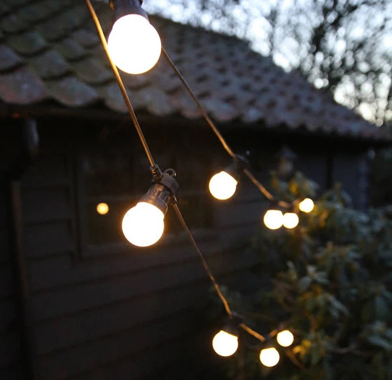 Уличная Водонепроницаемая гирлянда с 20 шариками 110 220 В 5/10 м|led ball outdoor|lighting weddings20 led