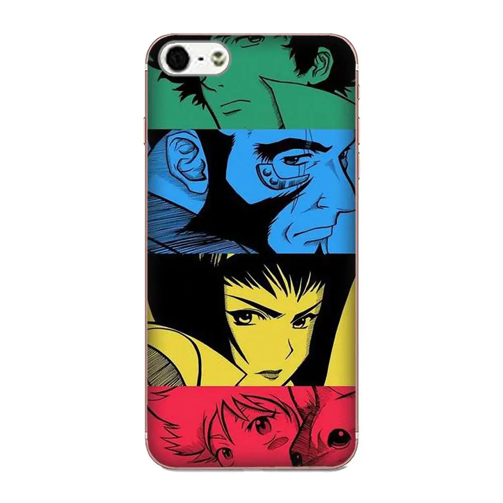 Ковбой Bebop Красочные для Apple iPhone 4 4S 5 5C 5S SE 6 6S 7 8 Plus X XS Max XR|Чехлы-накладки| |