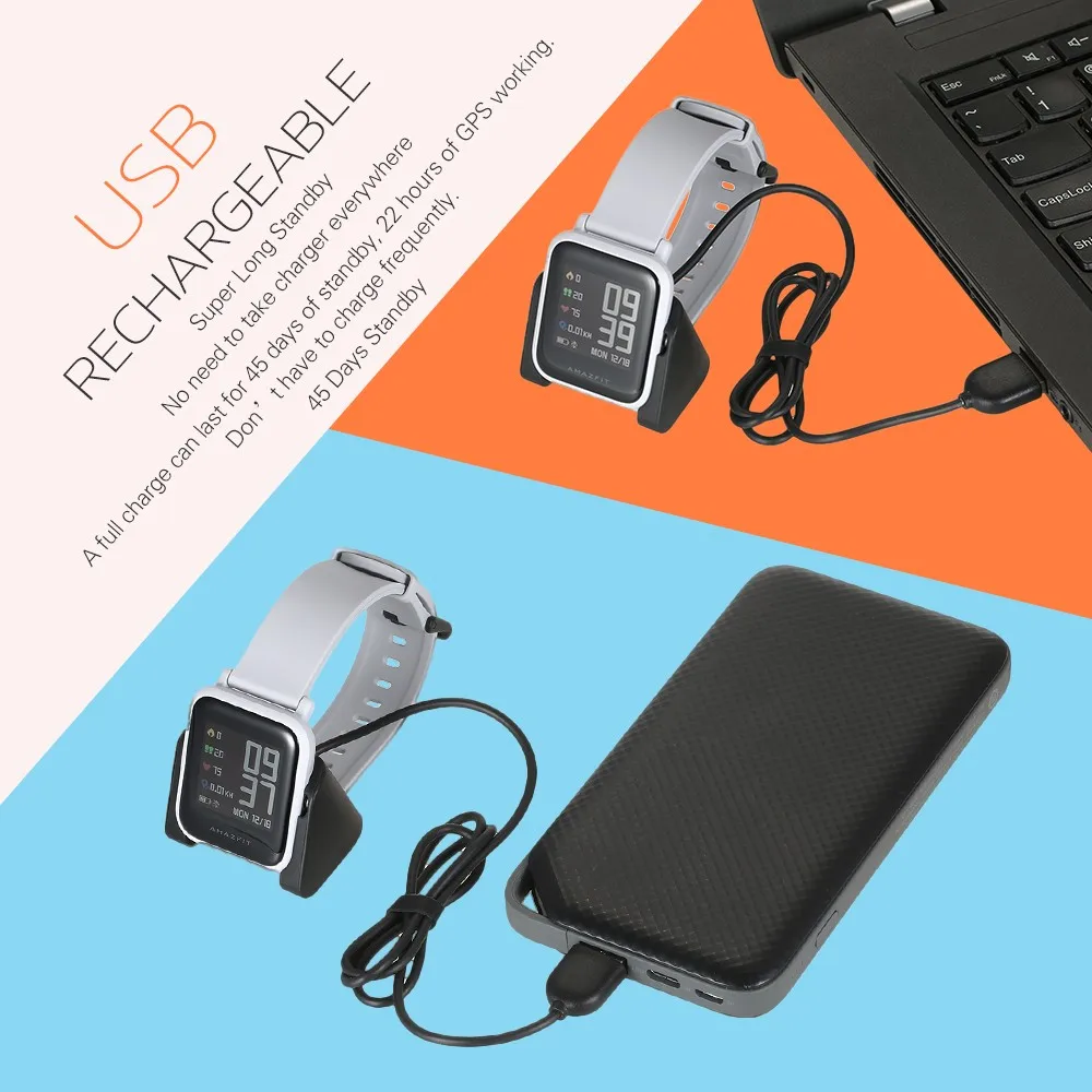 Englise версия Xiaomi Huami Amazfit Bip ультра-легкие 32g спортивные Smartwatch С WiFi Bluetooth gps 45 дней в режиме ожидания Smartwatch