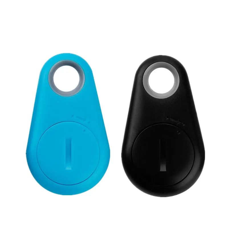 blue black 2 шт. Мини Bluetooth 4,0 gps трекер для домашних животных локатор Портативный Анти-потеря ключ искатель собака трекер двухсторонняя сигнализация противоугонное устройство - Цвет: blue black