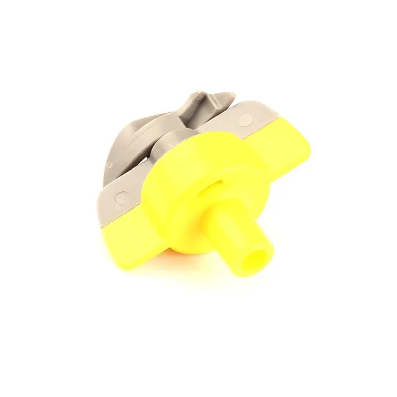 

4pcs 360 Degree Yellow No Frame Rotating Nozzle, Flower Basket Nozzle Agricultural Greenhouse Irrigation Spray Device
