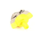 4 шт., 360 градусов, желтая насадка без рамы, насадка для цветочной корзины, сельскохозяйственное устройство для орошения теплицы