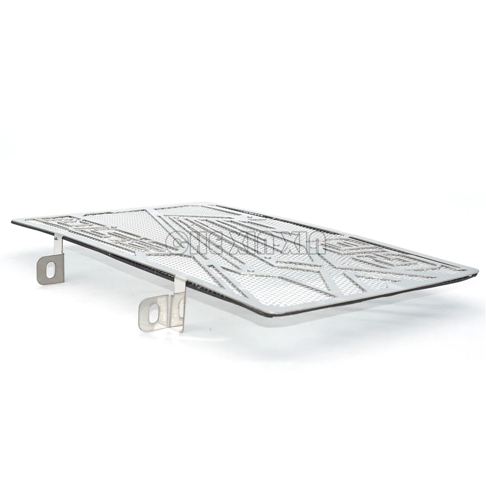 Мотоциклетный Двигатель решетка радиатора Защитная крышка серебристого цвета