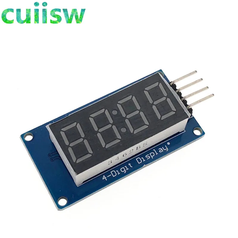 Модуль дисплея Cuiisw TM1637 красный 4-битный