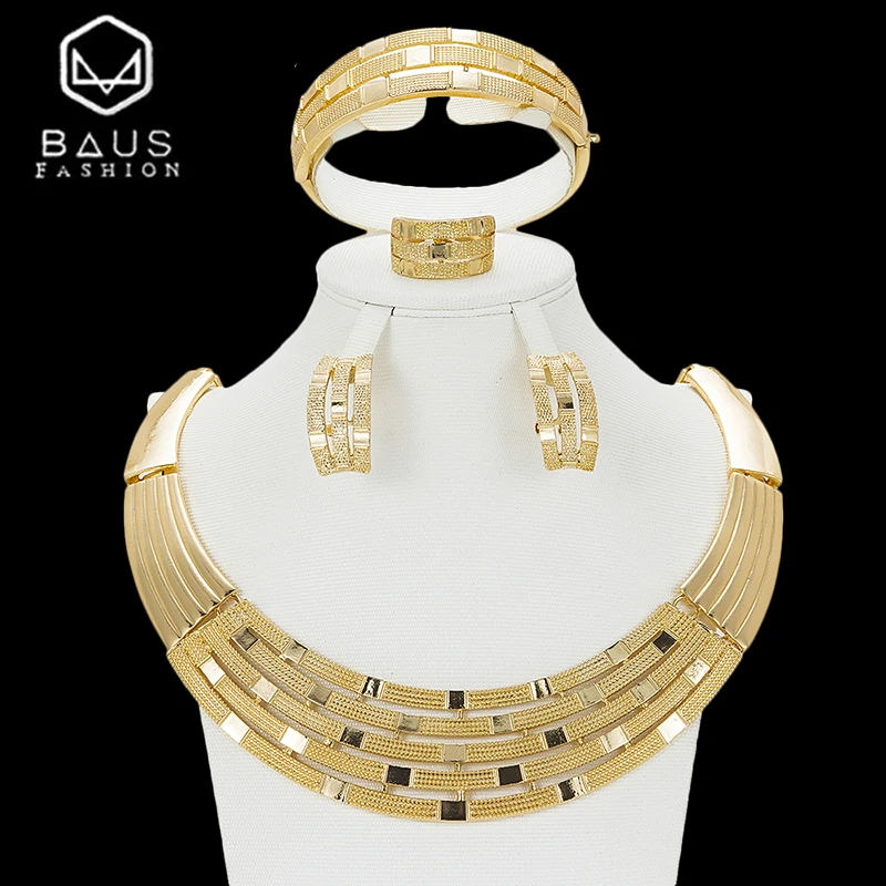 2018 турецкие ювелирные изделия Саудовский золотой цвет подарок на день матери