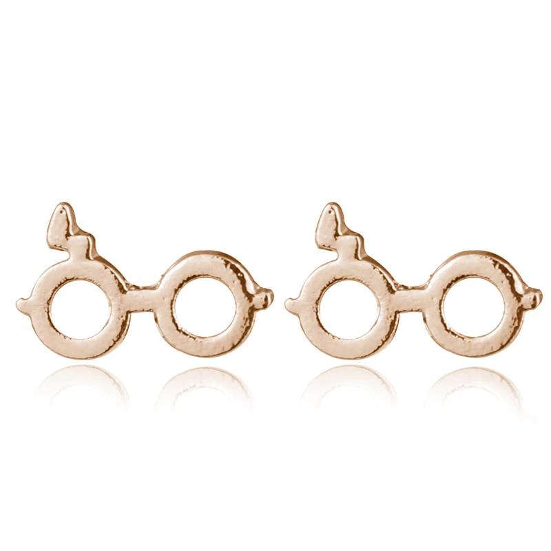 3 Colors Fashion Glasses Stud Earrings Personality Magic for Men Women 2017 Jewelry Gifts | Украшения и аксессуары