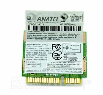RealTek RTL8188EE RTL8188 Половина мини PCIe PCEI Экспресс беспроводной Wlan WIFI карта для 709848 001