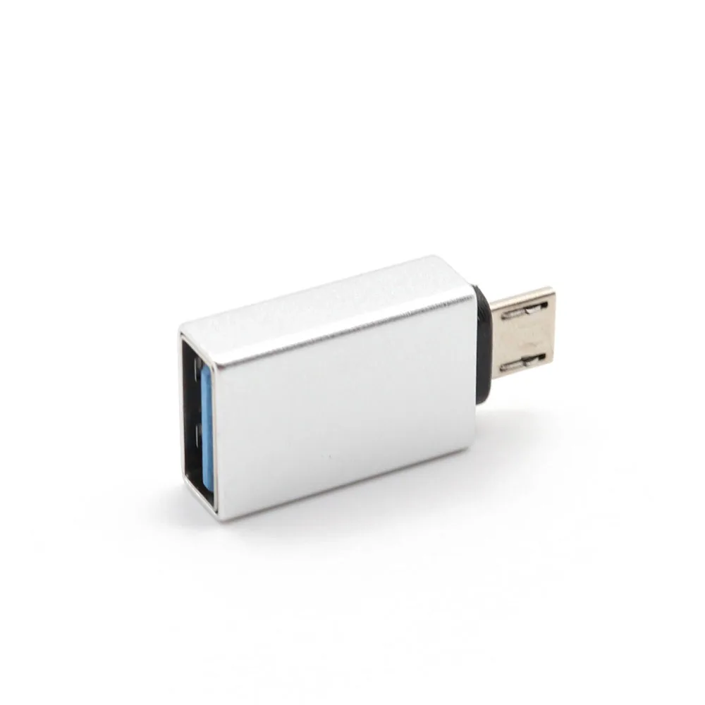 2 шт. для iPhone к Micro USB/type-C адаптер зарядного устройства женский штепсельный