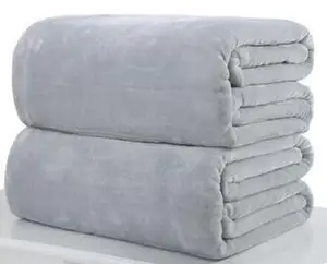 Одеяло Фланелевое однотонное, для дивана, воздуха, постельного белья, для путешествий, 10 цветов