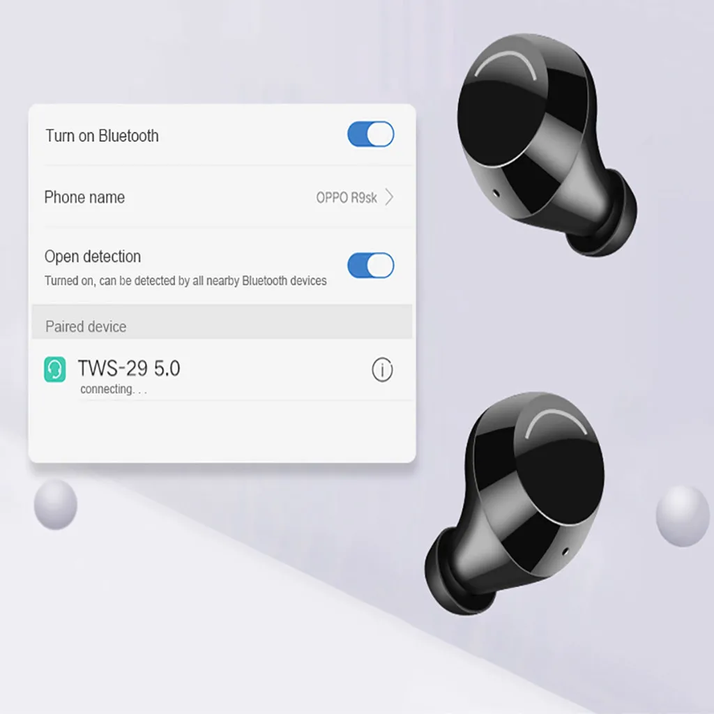 Миниатюрная Беспроводная Bluetooth-гарнитура спортивные наушники Bluetooth Hi-Fi