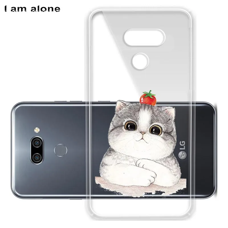 Чехлы для телефонов I am alone для LG K50 6,26 дюйма мягкие сумки из ТПУ для мобильных телефонов милые модные для LG K50